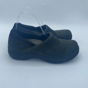 Dansko Kelsey Olive Green Clog Shoes